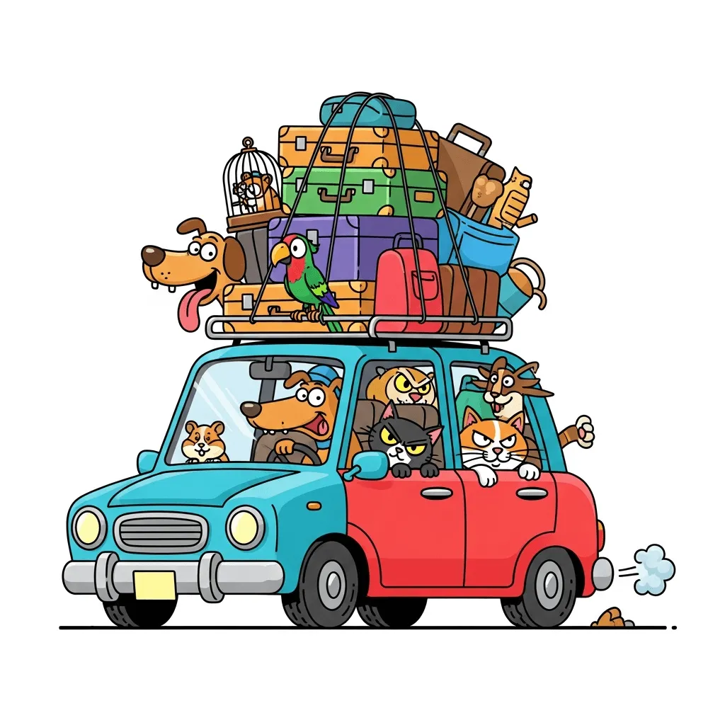 Les vacances de Louis